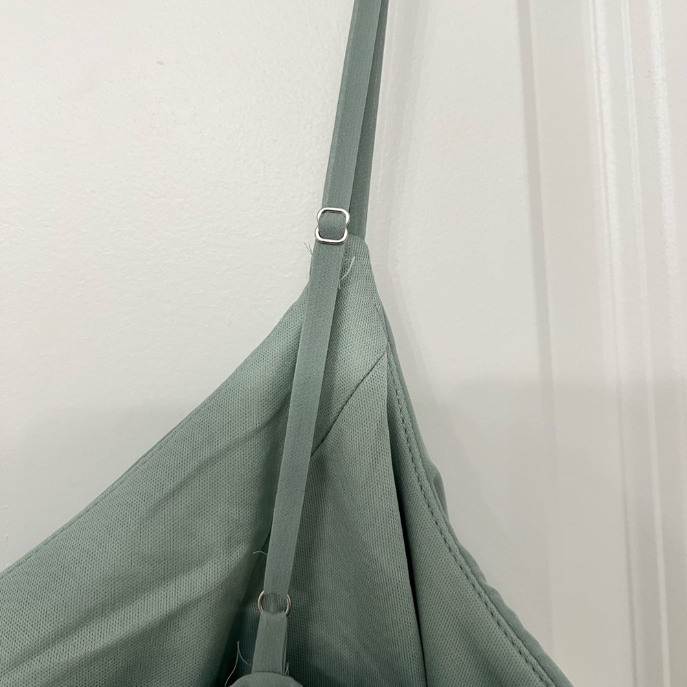 NWT Birdy Grey Gwennie Dress Sage No Slit (Medium) - Picture 5 of 10